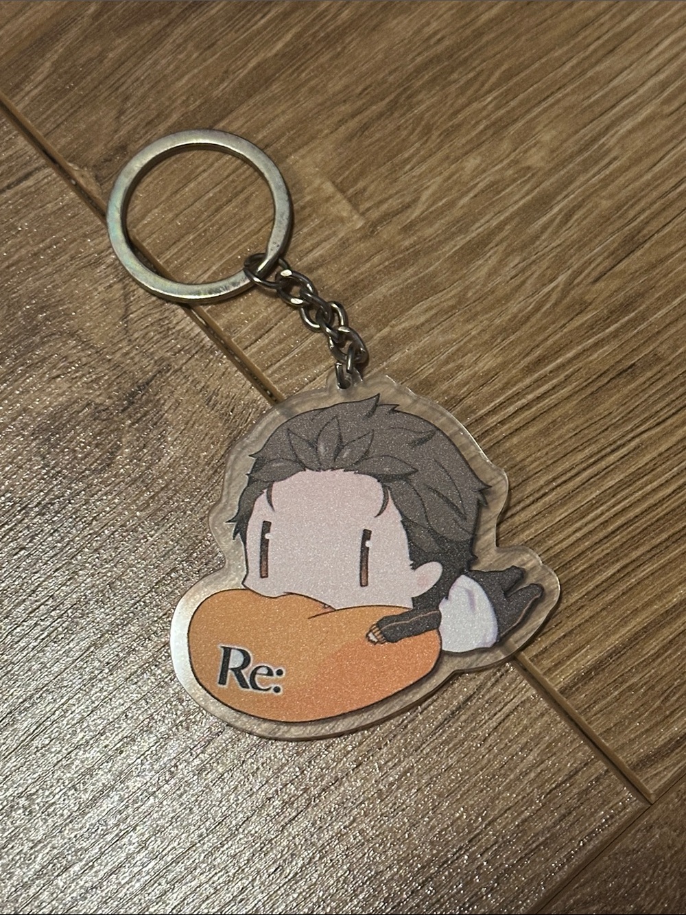 Re:zero subaru anime keychain